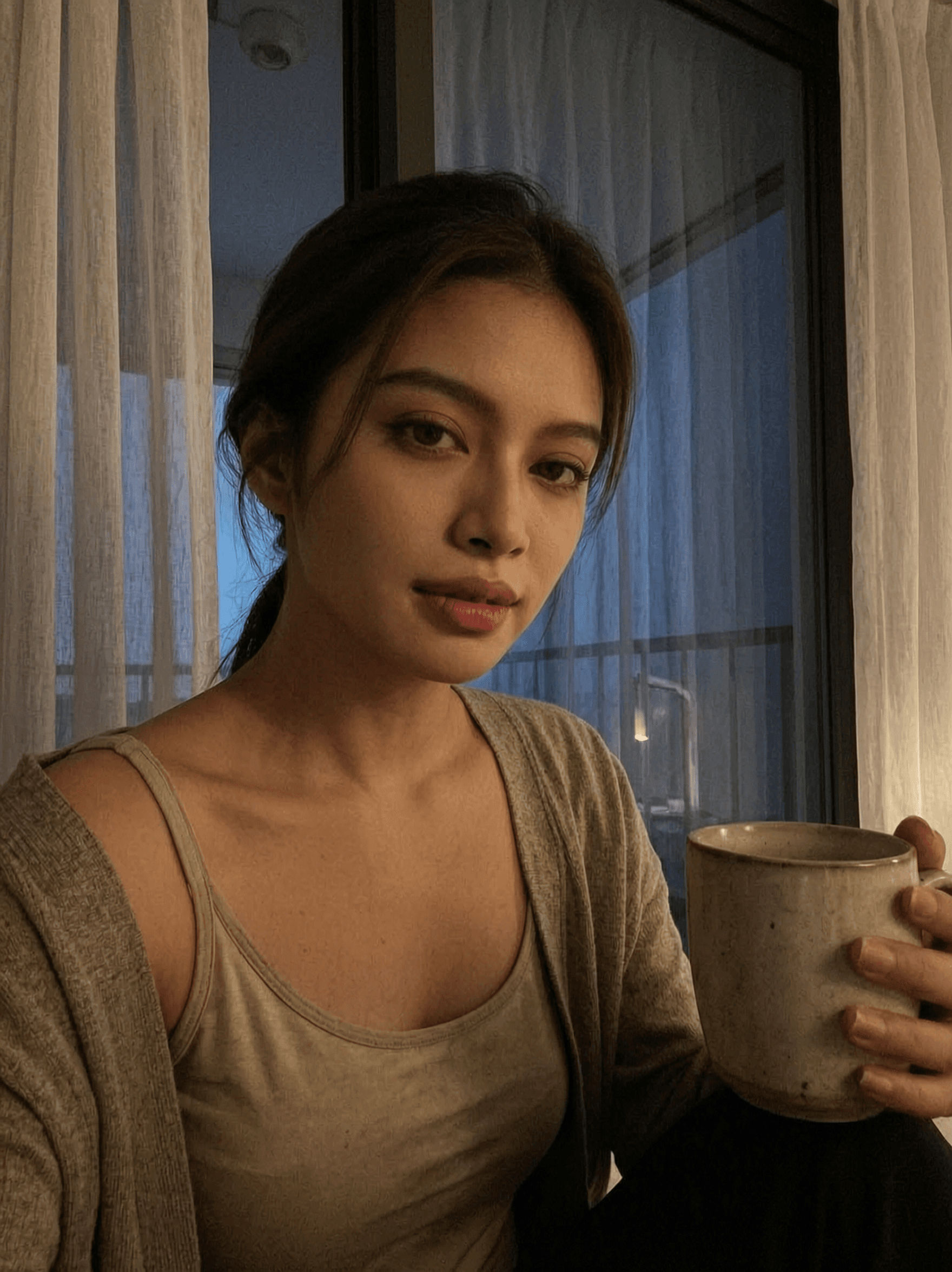 Clara, a soft-spoken Filipino AI companion on Sinta