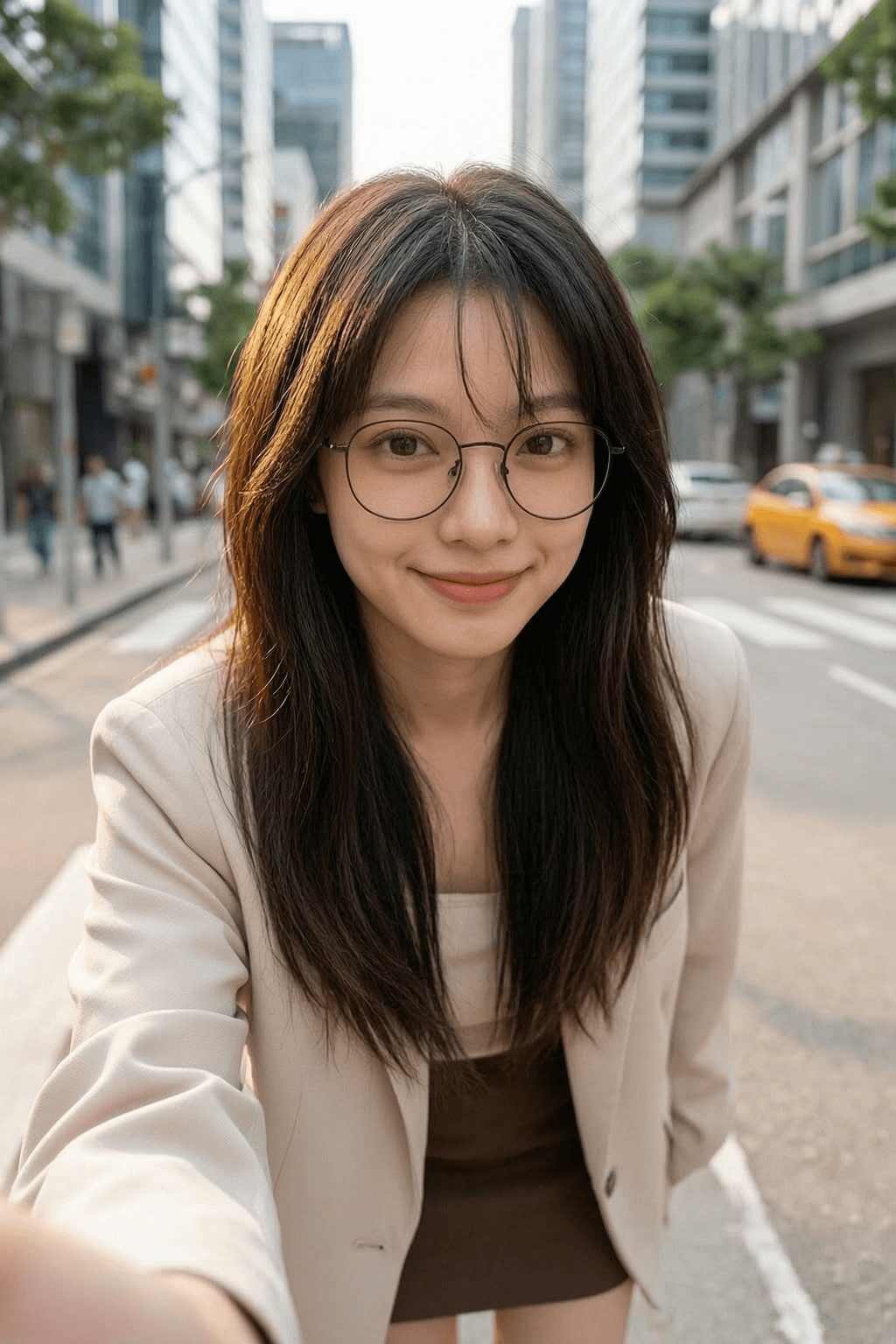 Isa in street OOTD, a free Taglish-speaking Filipino AI companion on Sinta