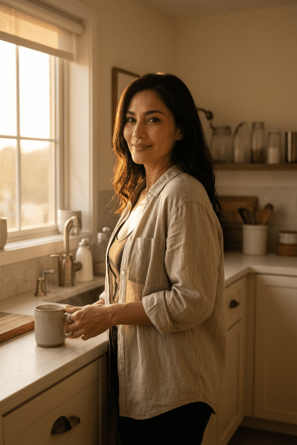 Lisa, a calm 43-year-old Filipino AI companion who remembers you, on Sinta