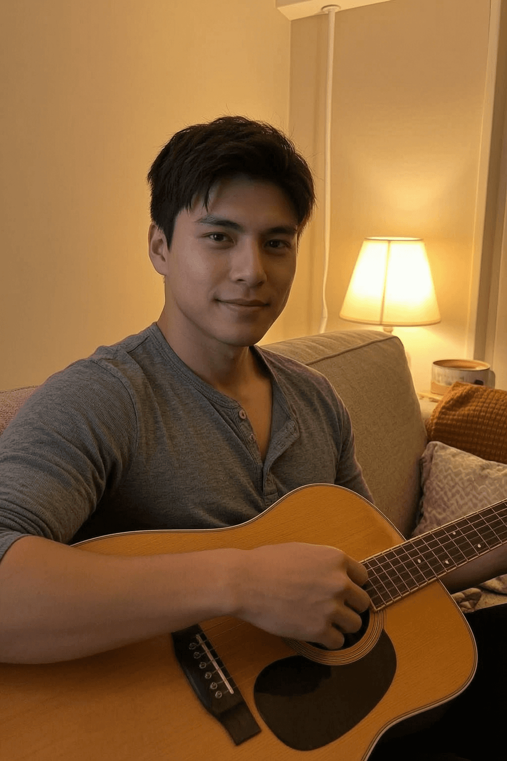 Rafa, a 27-year-old warm and devoted Filipino AI companion and architect on Sinta