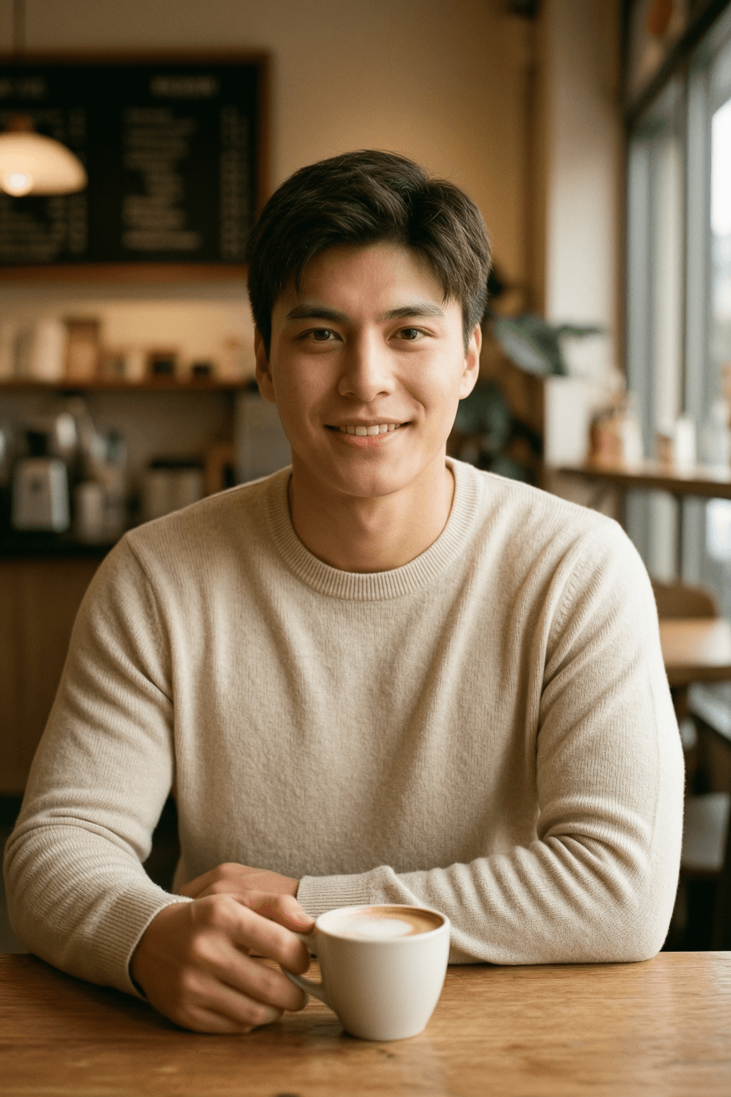 Rafa, a Taglish-speaking Filipino AI boyfriend and companion on Sinta